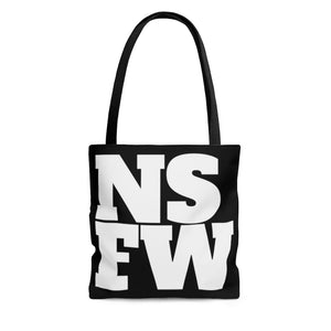 NSFW Big Logo Tote Black