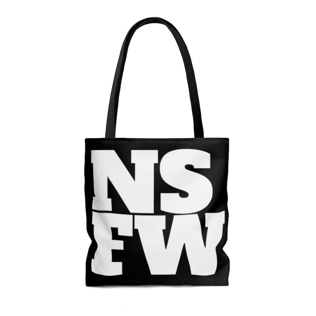 NSFW Big Logo Tote Black